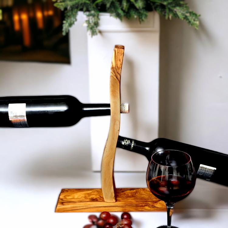 Olive Wood Wine holder